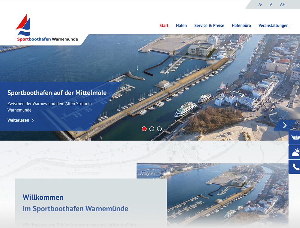 Sportboothafen Warnemünde